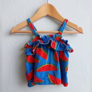 Darling Watermelon Print Two Piece Set